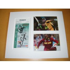 Chris Gayle & Ricky Ponting.